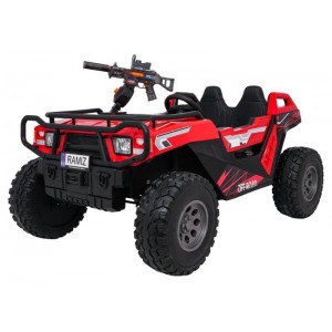 Vaikiškas elektrinis bagis PROSPECTOR 4x4 STRONG 690W (Raudonas)